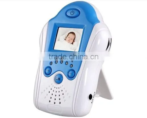 2.4GHz Wireless 1.5" LCD Video Baby Monitor with IR Night Vision Flower Shaped Surveillance Camera
