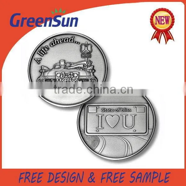 Modern professional silver and gold commemorative coins