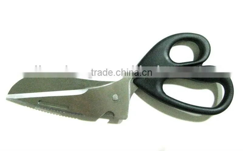2 in 1 kitchen scissors with knife