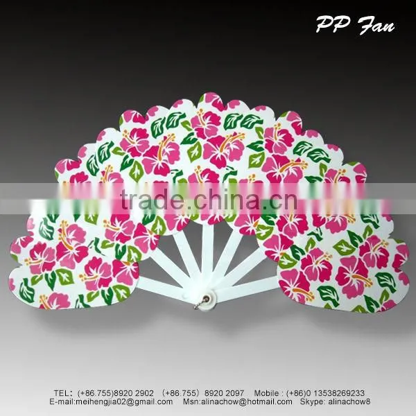 Transparent handle fan