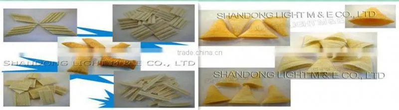 Fried Wheat Flour Snacks Processing Line/Mking Machine