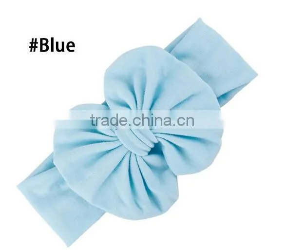 Baby Infant Girls Hair Band Bow Headband Turban Knot Hair Accessories