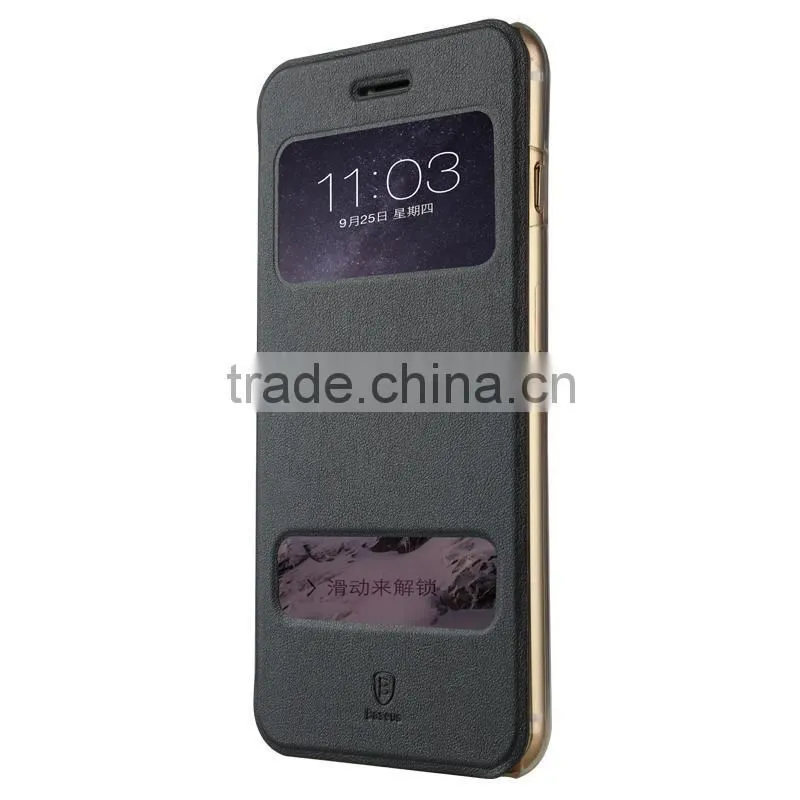 Baseus Flip PC+PU smart Case for iPhone 6 Plus