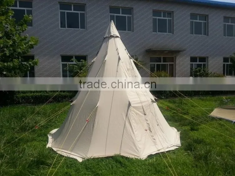 Waterproof Canvas Fabric Luxury Indian Tents