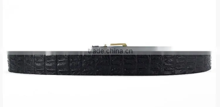 2015 mens elegant crocodile leather belt