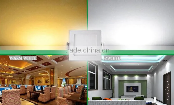 factory price 12v led panel light 225X225 ip20 led panel
