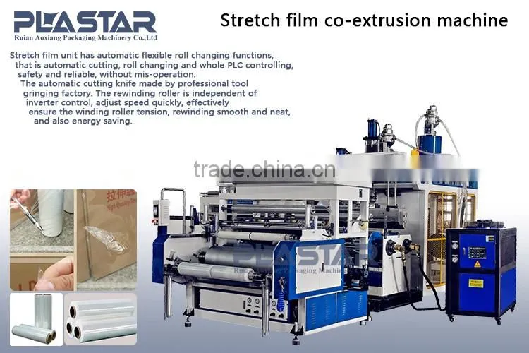 High output stretch film machine taiwan