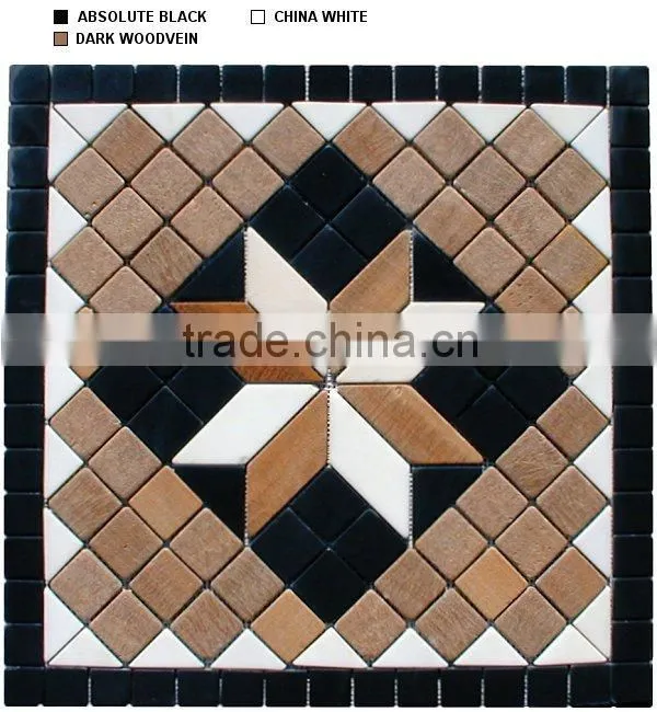 SKY- 07 Mosaic Medallion Warm Colour Water Jet