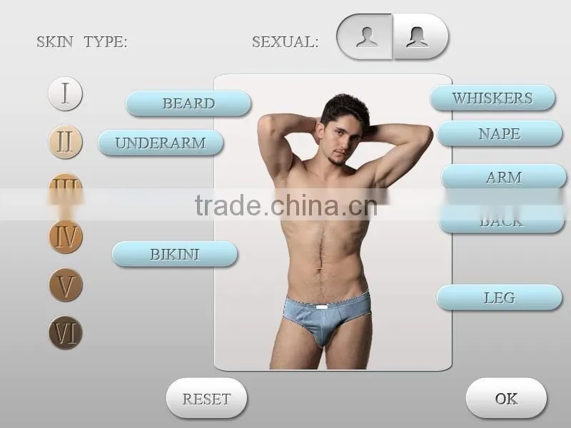 High quality Professional 808 diode laser hair removal equipment
