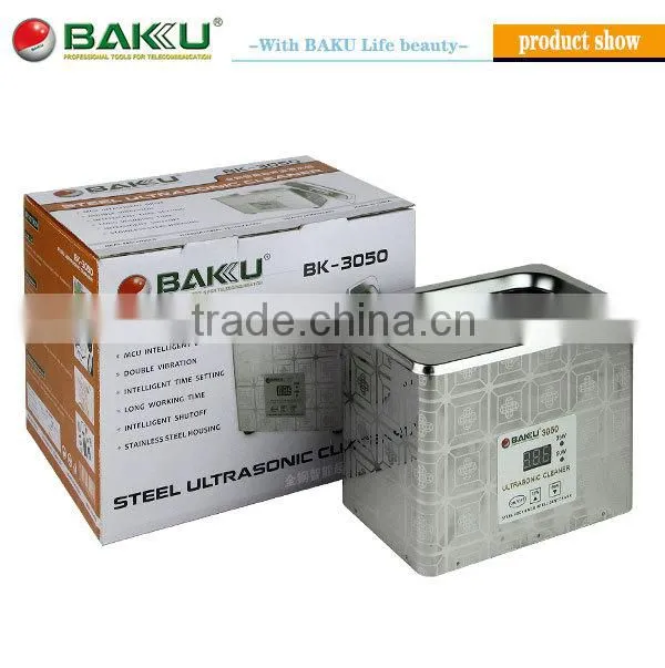 Digital display mini Glasses Watches Jewelry ultrasonic cleaner BAKU BK3050