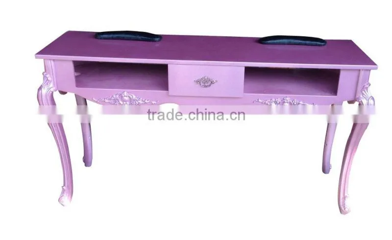 LNE-068A Europe style manicure Table, Nail Desk,Nail Table nail salon manicure table manicure and two people operating