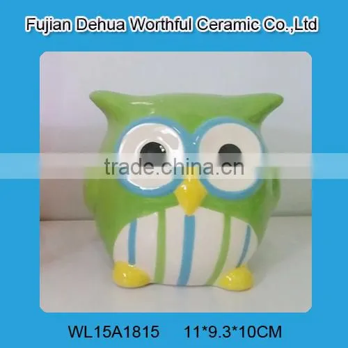 Creative ceramic soccer money box,ceramic soccer piggy box,ceramic soccer cash box,ceramic coin box,ceramic saving box