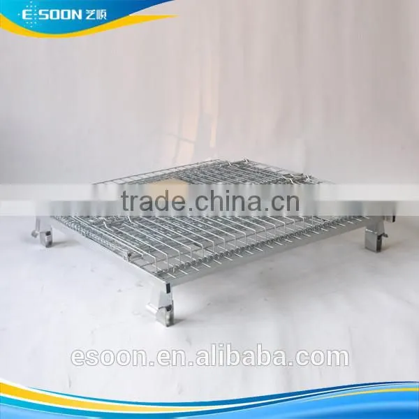 Metal wire weld mesh panel storage container