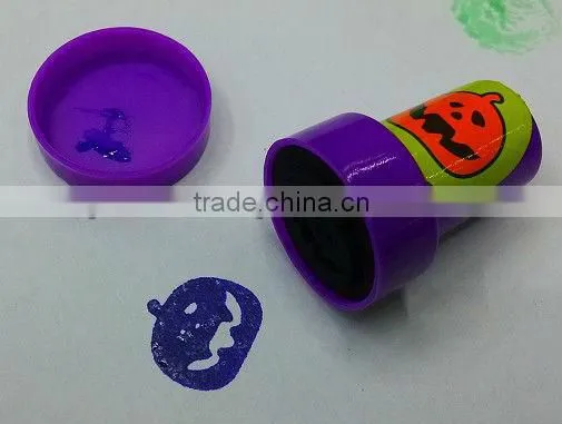 Green stamp heartshape printing kid's stamper toy