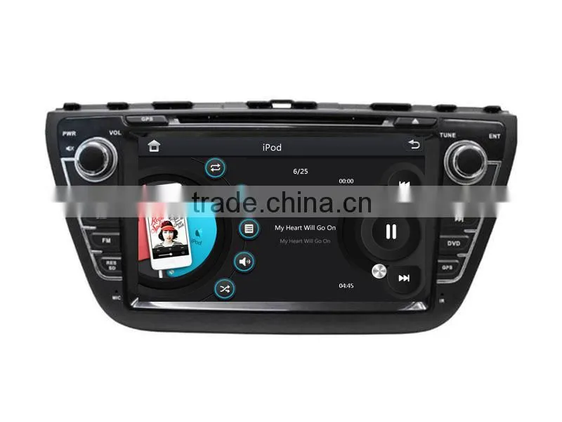 ZESTECH wholesale Chinese 2 din car dvd for Suzuli SX4 S-Cross 2014 with car dvd stereo radio /TV AM/FM
