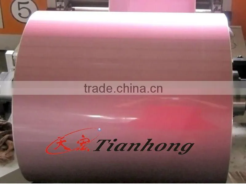 Colored aluminum PET foil laminated for coaxial cable