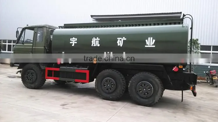 Chinese hot brand dongfeng 6*6 oil tank truck well improved for sale