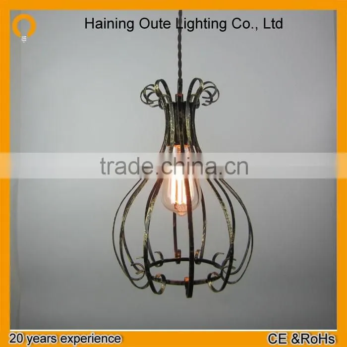 China Supplier New Products for 2015 Pendant Lamp 40w 60w e 27 Edison Bulb