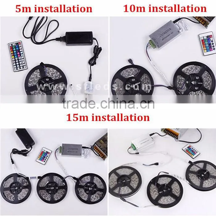 Waterproof led strip lights SMD 5050 RGB 60LED/M Cintas LED