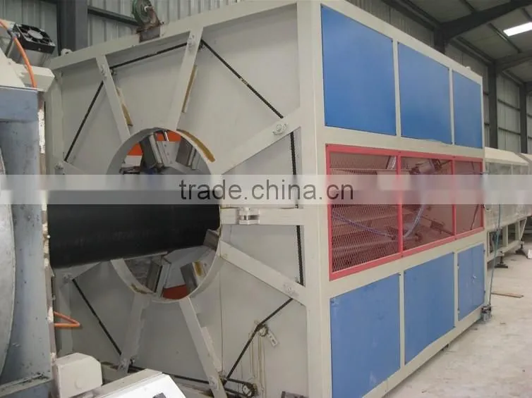 high speed pe plastic pipe extrusion machine