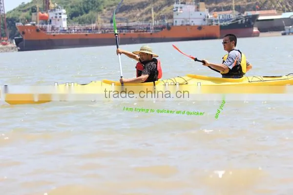 China Sea Kayak with smart foot rest