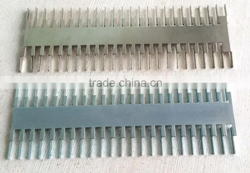 Battery positive and negative pole of precision metal stampings,metal pole and base,metal spring flat,percision metal stamping