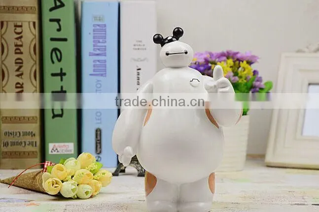 Customized Cartoon Plastic Piggy Bank For Kids OEM Money Box
