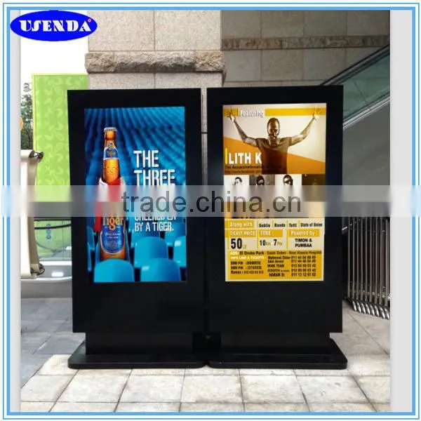 42 46 55 inch professional waterproof IP65 outdoor totem lcd advertising display