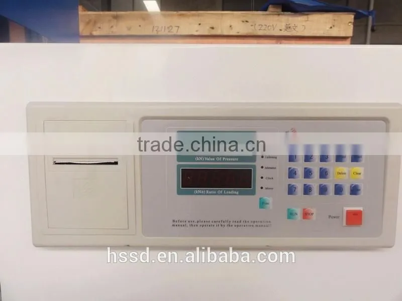 concrete compressive strength testing machine compressive strength testing machine