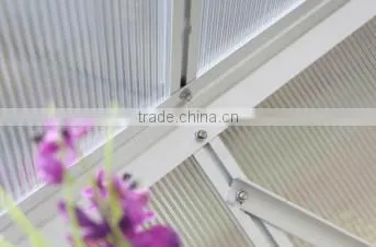 Sunor Premium Greenhouse Garden Growhouse with Polycarbonate cold Aluminium Profile