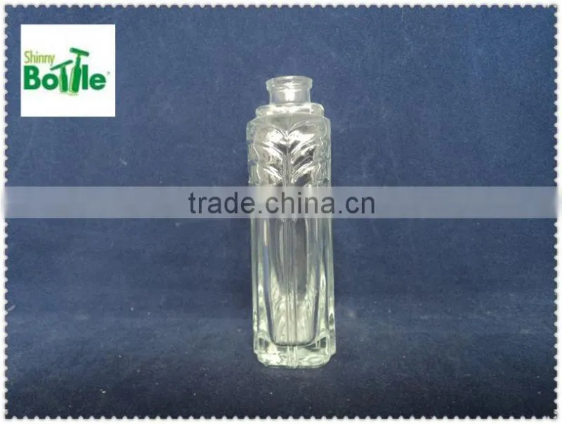 perfume stick glass bottle, excellent perfume bottles, new design glass bottle