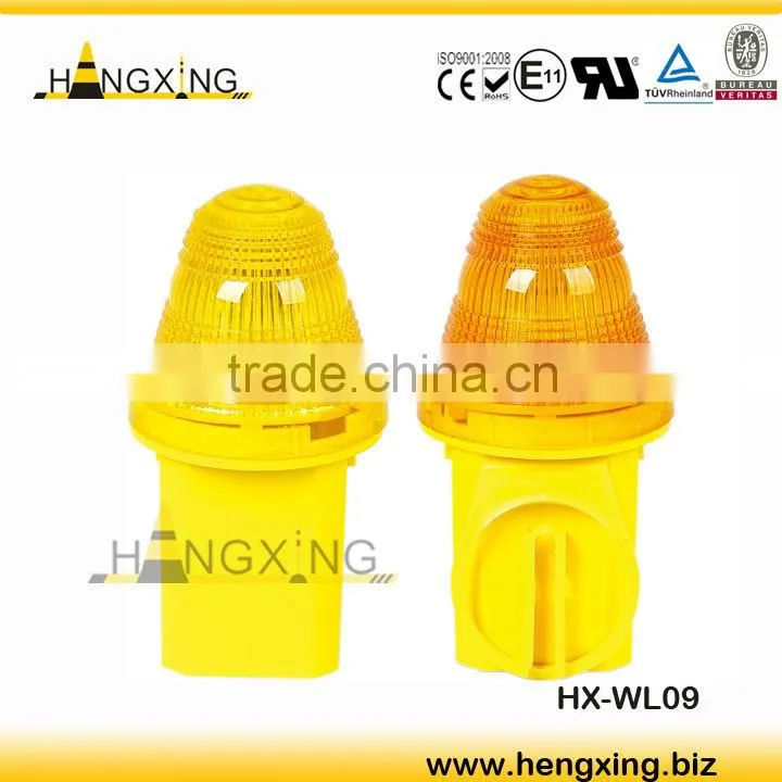 WL09 battery powered warning lights for traffic