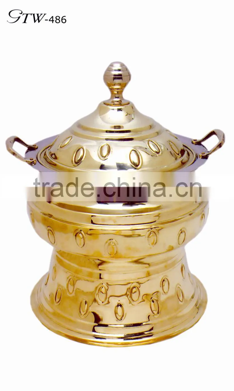 wholesale stainless steel 2 tiers chaffing dish buffet food warmer