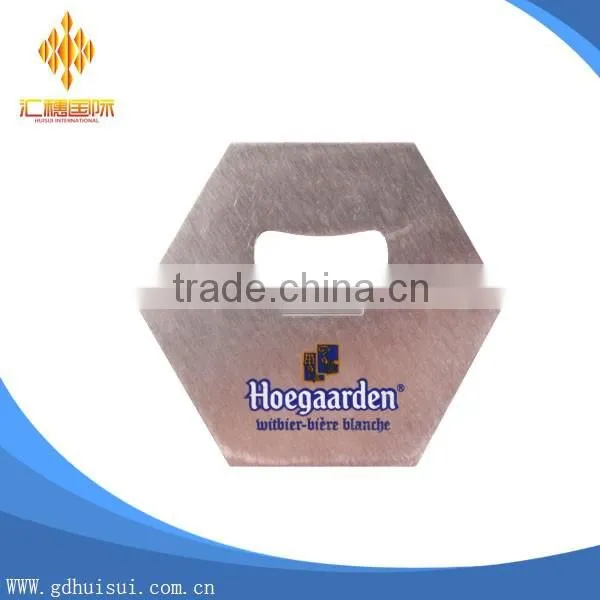 Wholesale cheap price metal wall mounted bottle opener