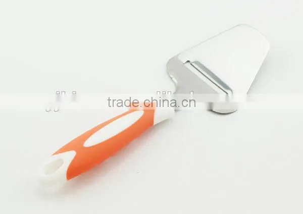 Straight blade cheese server with high quality Color handle