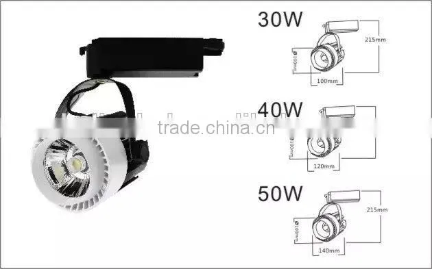 ce Rohs approved factory directly 40w led track light