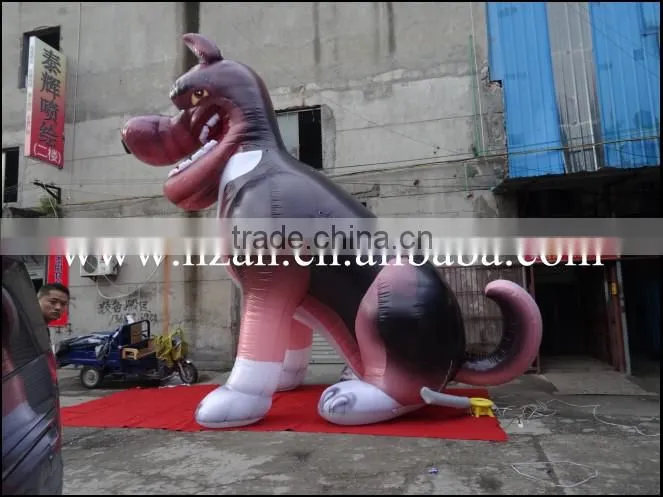 Advertisement Used Inflatable Dog Model