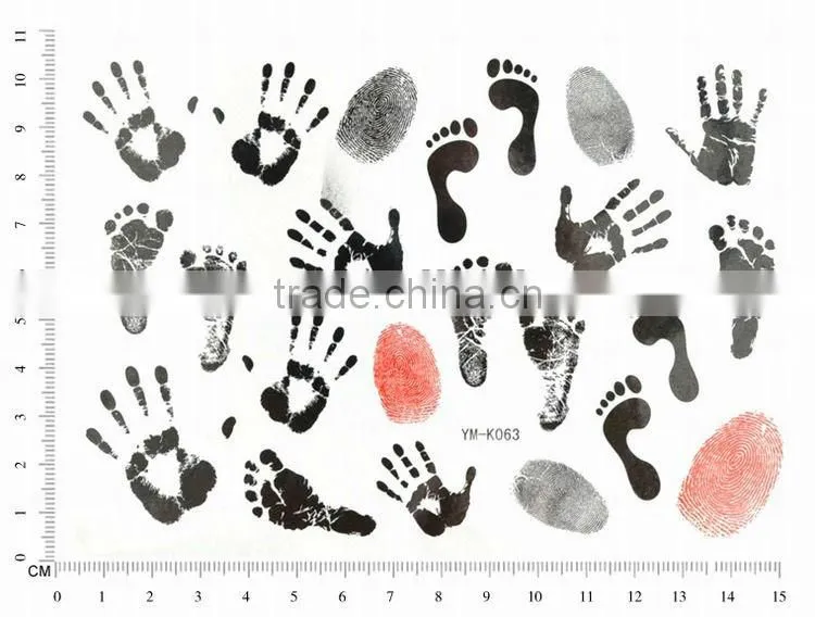 hand&foot tatoo sticker