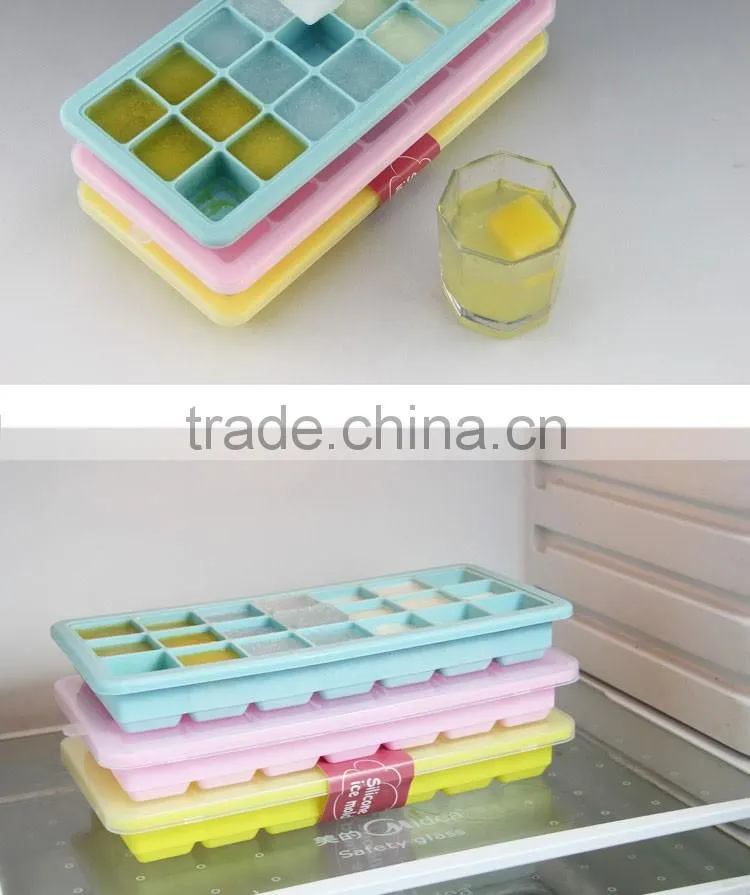 New arrival 21 Novelty Baby Feeding Box Silicon Ice Cube