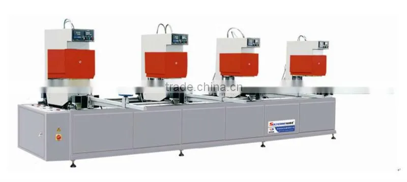 uPVC plastic windows welding machine/upvc door window making machine (Four-head ,Seamless) for PVC windows