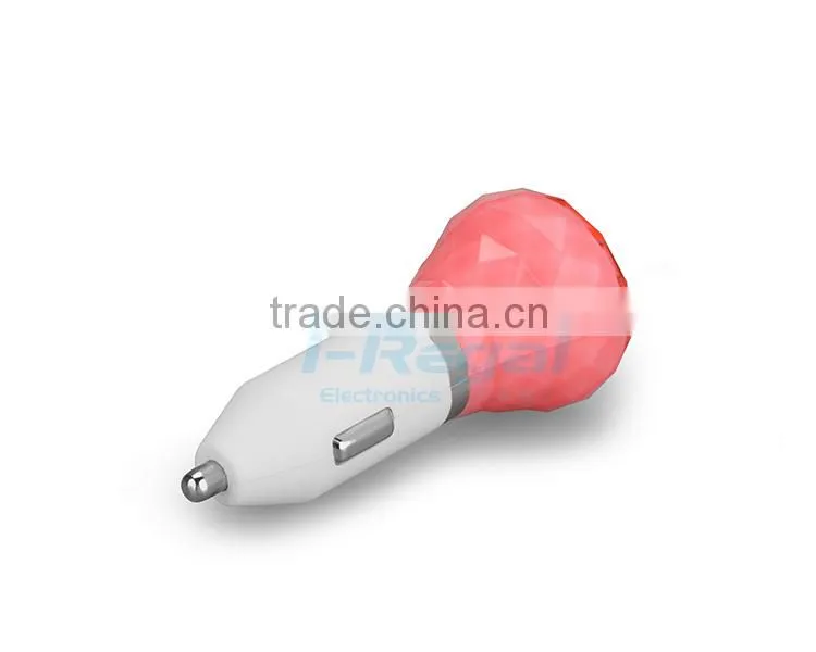 New arrival universal car cell phone chargers dual usb car charger