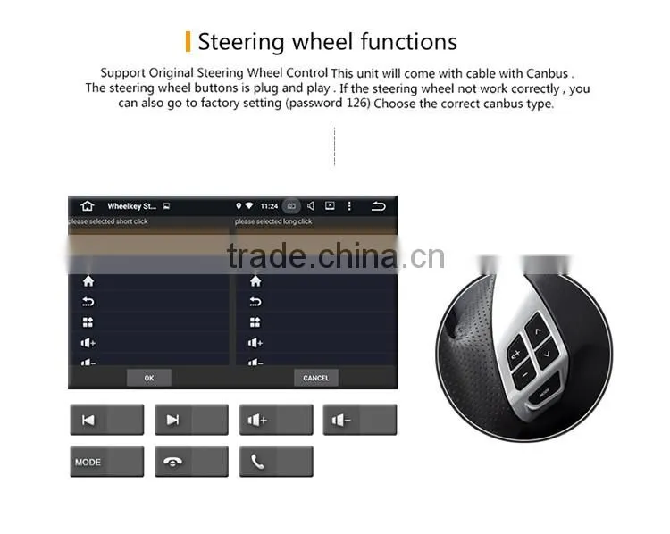 10.2 Inch High quality double din USB Port car gps dvd player for Toyota corolla 2014