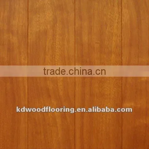 Stained Rustic Iroko hardwood eigneered flooring