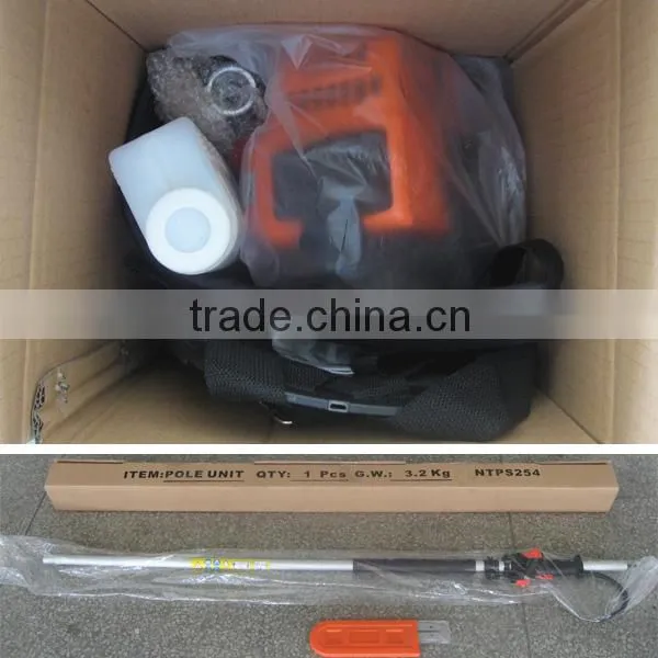 long reach gasoline pole chain saw