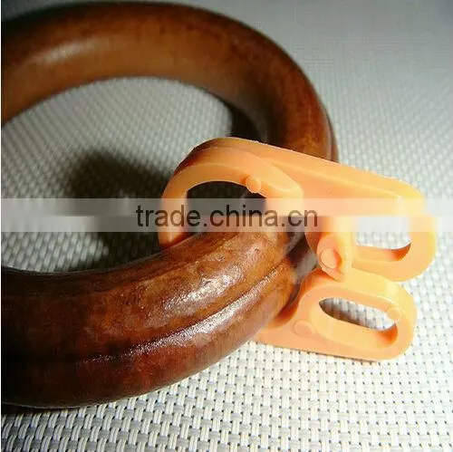 55MM Ebony Curtain Wood Ring For Crafts