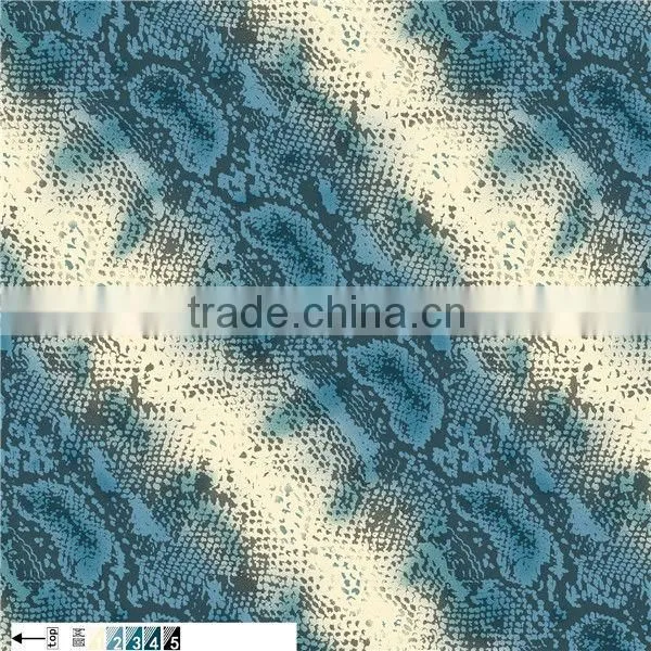FDY printing polyester spandex fabric for clothes knitted fabric