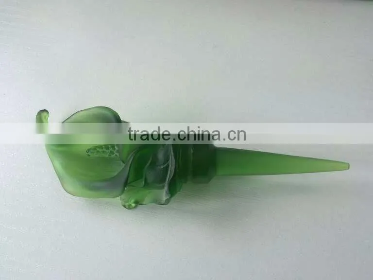 crystal manufactory decanter stopper design and OEM