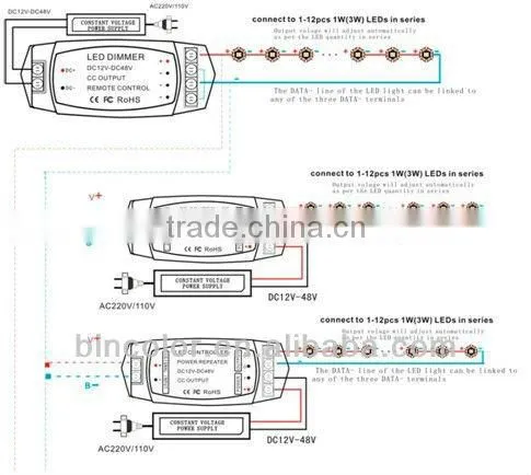 BC-991 DC12V-48V constant current 350mA MAX2500mA single channel power amplifier