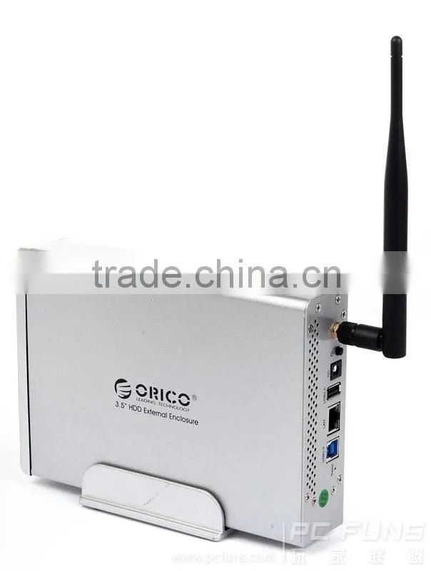 4tb Wifi 3.5'' hdd enclosure wireless external hard drive