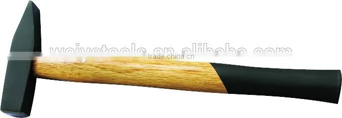 Germany type machinist hammer with wooden handle